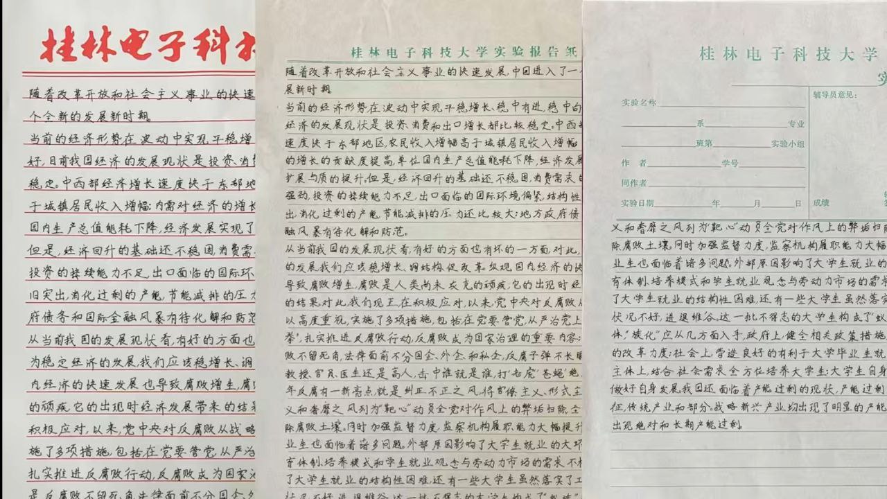 手写模拟软件，可以实现“打印代替手写”。-小金同学